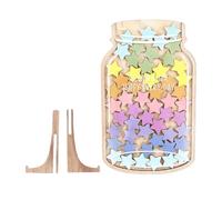 Reward Jars for Kids, Behavior Incentive Jar with 45 Colorful Stars, 5.91x9.84 Inches Positive Reinforcement Tool to Parents, Teachers, and Classrooms, Encouraging Good Habits, Reading, Daily Tasks