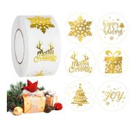 Reward Stickers - Snowflake Tree Thin Decals, 500 Pieces Christmas Stickers Decal Reward | Coated Paper For Boy Girl School Home Classroom Craft Parties Activities Scrapbooking Journal