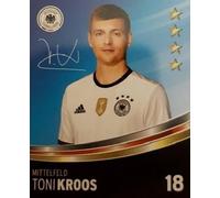 Rewe DFB Cartas coleccionables EM 2016 Selección de todas 36 y álbum colección o alles completo - Nº 18 Toni Kroos
