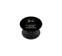 Rewild Nature Rewilding Movimiento Eco Activista Mindful Earth PopSockets PopGrip Adhesivo
