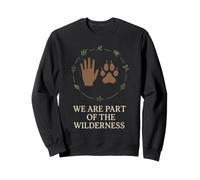 Rewild Nature Rewilding Movimiento Eco Activista Mindful Earth Sudadera