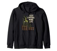 Rewild Nature Rewilding Movimiento Eco Activista Mindful Earth Sudadera con Capucha
