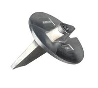 REwNXA Ánodo de Ajuste de lengüeta de Zinc para Motores fueraborda 75HP-225HP Compatible con Piezas de Repuesto 6E5-45371-01 de 2/4 Tiempos