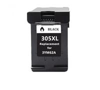REwNXA Cartucho de tinta 305XL compatible con 305 DeskJet 2710 2720 4110 4120 4130 6010 6020 6030 6420 (1 paquete BK)