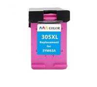 REwNXA Cartucho de tinta compatible con DeskJet 305XL 2710 2720 4110 4120 4130 6010 6020 6030 6420 (paquete de color)
