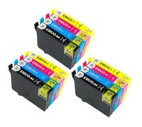 REwNXA Cartuchos de tinta compatibles para EW-052A EW-452A con MUG MUG-BK MUG-C MUG-M MUG-Y (3 juegos (12 unidades)