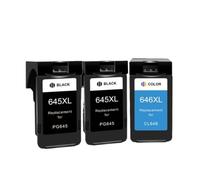 REwNXA Reemplazo de Cartucho de Tinta para PG645 CL646 XL Compatible con PG 645 CL 646 MG2460 MG2560 MG2960 MG2965(2 BK 1 Color)