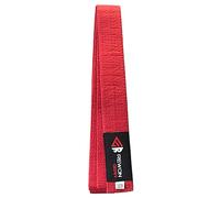 Rewon Gear Cinturón de artes marciales de karate y taekwondo (rojo, 6/310 cm)
