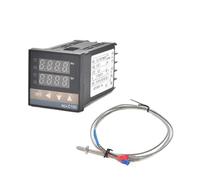 REX-C100 Termostato de controlador de temperatura digital K Tipo de salida SSR 40DA SSR Relé K/J Tornillo M6 1M sonda de termopar(Set1 J)