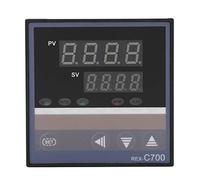 REX-C700 Regulador de Temperatura Digital PID 0-400 Entrada Termopar Salida Relé 220 V, Termostato