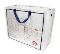 Rex London Heritage London 30322 - Bolsa gigante (tamaño XXL), diseño de mapa de Londres