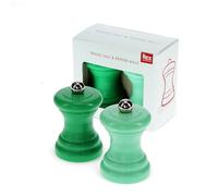 REX London - Juego de salero y pimentero moderno, dispensador de sal compacto y pimentero, elegantes accesorios de cocina y comedor, juego de sal y pimentero de diseño novedoso