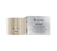 Rexaline LINE KILLER RICH CREMA - Bálsamo Antiarrugas Reafirmante - Ácido Hialurónico RX2, Lipopeptidos DWK y Centella Asiática - Pieles Maduras Muy Secas - 50 ml