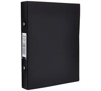 Rexel 13428BK - Archivador con anillas (A5), negro