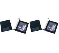 Rexel 17435BK - Libreta de presentación con 24 folios A5, color negro (Paquete de 2)