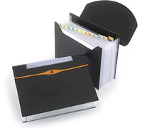 REXEL 2102483 - Carpeta fuelle OPTIMA negra 13 compartimentos color negro