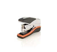 REXEL 2103357 - Grapadora gran capacidad sin esfuerzo y grapado plano modelo OPTIMA 40 compact color gris/naranja