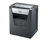 Rexel 2104576EU - Destructora de Papel para Oficina Pequeña Momentum X415, Corte en Confeti, Destruye hasta 15 Hojas a la Vez, Papelera de 23 L, Destrucción de Alta Seguridad P4, Color Negro