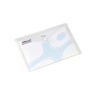 Rexel Acco Envelope Bag - Paquete de 5 clasificadores A4, transparente
