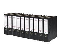 Rexel AZ2115547 - Archivadores de palanca A4, capacidad de 500 hojas, ancho de lomo de 75 mm, papel resistente y duradero, ideal para archivar y archivar en casa, escuela y oficina, 10 unidades