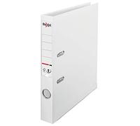 Rexel Choices, A4 Archivo de palanca de 50 mm, 350 hojas de capacidad, cubierta de plástico, carpeta de archivos, 2115510, blanco