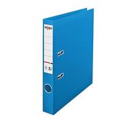 Rexel Choices, A4 Archivo de palanca de 50 mm, 350 hojas de capacidad, cubierta de plástico, carpeta de archivos, 2115507, azul claro