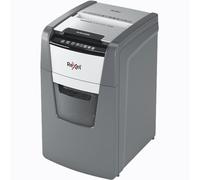 Rexel Destructora de Documentos Auto + 130 M con Micro-Corte Autoalimentación y Nivel de Seguridad P-4 - Gris
