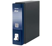 Rexel Esselte Dox 1 - Archivador de anillas con palanca (formato A4), color azul