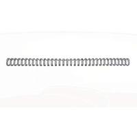 Rexel Gbc RG810710 - Canutillo 34 anillas paso 3:1 WIRE Nº7 (11 mm) (caja 100) color negro