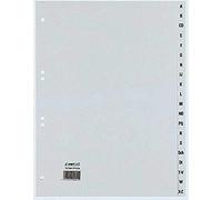 Rexel HETZEL Kunststoff-Register, A-Z, A4 Überbreite, 20-teilig