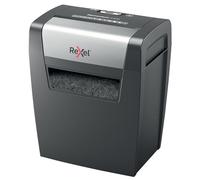 Rexel Momentum X406 - Trituradora de Papel de Corte Cruzado, 7-6 Hojas (70-80 g/m²), Cubo de 15 litros, Negro, 2104569