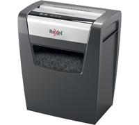 Rexel 2104571EU - Destructora de Papel para Uso Doméstico Momentum X410, Corte Confeti, Destruye hasta 10 Hojas a la Vez, Papelera de 23 L, Destrucción de Alta Seguridad P4, Color Negro