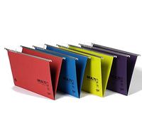 Rexel Multifile Plus - Carpeta colgante, (15 mm, 10 unidades), colores surtidos