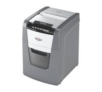 Rexel Optimum 2020100MCH AutoFeed+ 100M - Destructora automática CH, 100 hojas, nivel de seguridad P5, microcorte, para casa y oficina en casa, contenedor de basura de 34 litros, con enchufe suizo