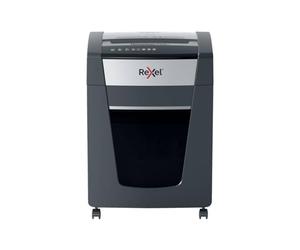 Rexel P420+ Cross Cut Paper Shredder, Shreds 20 Sheets At Once, P4 Security Level, Jam-Free Technology, Office Use, 30 Litre Pull-Out Bin, Black, Momentum Extra Range, 2021420XEU