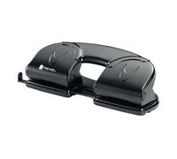 Rexel Perforadora negra de 4 orificios (12 hojas)