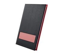 Rexel ProStyle OnView - Carpeta para documentos (40 compartimentos, A4), color negro y rojo oscuro