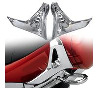 REXGEL para Honda Goldwing GL 1800 GL1800 Cromo Izquierda Derecha Piezas De Motocicleta Accesorios Modificados 2001-2007 2008 2009 2010 2011 Cubierta Triangular Cromada Decorar