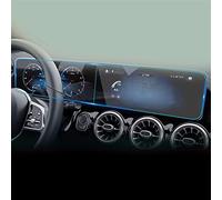 REXGEL Protector Pantalla Protector Antiarañazos Vidrio Templado para Mercedes-Benz CLA GLA H247 200 250 260 2019 2020 2021 2022 Película Protectora Pantalla Táctil Navegación Radio Coche