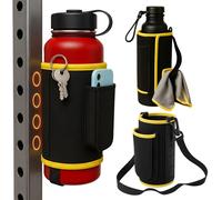 REXLIA Bolsa Magnetica Gym | Bolsa Magnetica Gimnasio | Bolso Magnetico para Gym | Mochila Imantada Gimnasio | Porta Movil Gym | Magnetic Gym Bag | Funda de Neopreno Térmica para Botellas de Agua