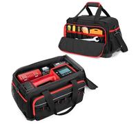 Rexmica Bolsa para Compresor de Aire con Base Rígida | Compatible con Makita Dmp180z/Mp100dz o Compresores Portátil, Almacenamiento para Inflador de Neumáticos, Cargador y Baterías