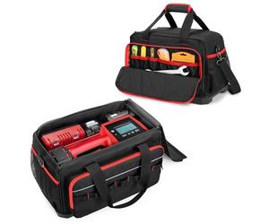 Rexmica Bolsa para Compresor de Aire con Base Rígida | Compatible con Makita Dmp180z/Mp100dz o Compresores Portátil, Almacenamiento para Inflador de Neumáticos, Cargador y Baterías