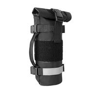 Rexmica Bolsas de Depósito para Motocicleta de 1 Litro, Soporte para Botella de Combustible para Fijar a la Motocicleta o Mochila MOLLE, Bolsa para Depósito de Combustible, Negro (Solo Bolsa)