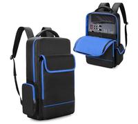 Rexmica Mochila para Guardar Pedalera de Guitarra, Compatible con los Multiefectos Boss GT-1/ME-80/ME-90/GX-100/GT-1000, Bolsa de Pedalboard con Compartimentos para Portátil, Cables u Otros Accesorios