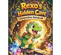 Rexo’s Hidden Cave Composition Notebook: A Dinosaur Adventure Journal for Kids | 110 pages, 7.5 x 9.25 (Rexo Adventures)