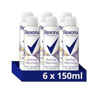 Rexona Active Morning Desodorante en spray (6 unidades de 150 ml)