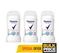 Rexona Active Protection + Fresh Antibacterial Stick Desodorant 3-Pack Compra...