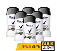 Rexona Active Protection + Invisible 48H Antibacterial Desodorant Stick 6-Pack