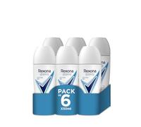 Rexona Advanced Protection Desodorante antitranspirante Roll-On para Mujer Cotton Dry 72h 50ml - Pack de 6