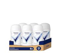 Rexona Cotton Dry Stick Antitranspirante 50 ml | Protección 72h (Paquete de 6)